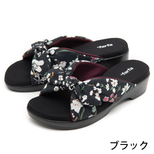 La Farfa Shoes ラ ファーファ シューズ ファッション下駄 ミュールタイプ S T164 公式 シューズブランド La Farfa Shoes ラ ファーファ シューズ 一覧 フィットパートナー公式オンラインストア