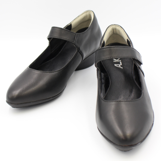 arche アルシュ　パンプス　フランス　グリーン　レザー　23cm 阪急百貨店 OUTLET】With Width（ウィズウィズ）パンプス ダークベージュ