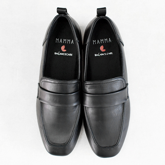 とーふママ 本革】【4E】撥水サイドゴアショートブーツ 6129 （ブラック） -モード