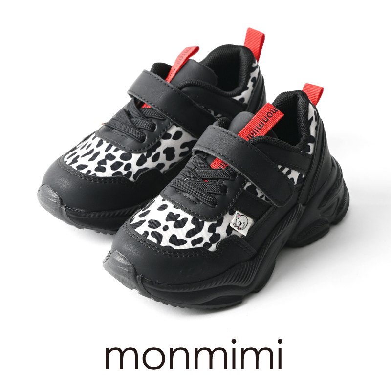 【23秋冬 新作】【オリジナル特典プレゼント中！】monmimi（モンミミ） Volume Sneakers 300 13cm-19cm