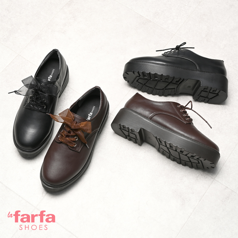 新作販売開始！ la farfa SHOES（ラ・ファーファ シューズ） 厚底２WAY