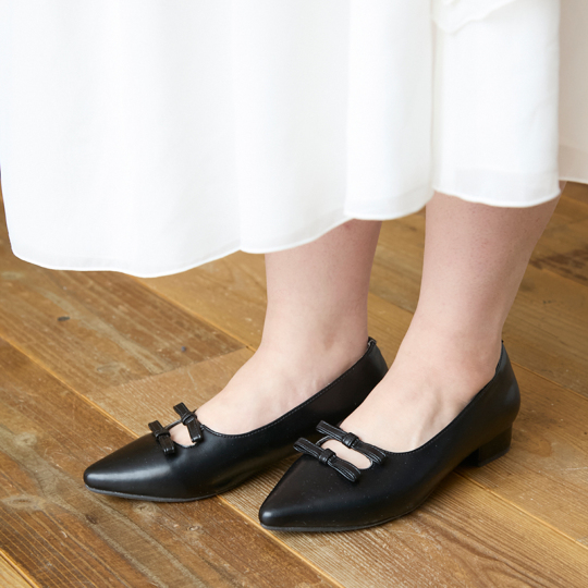 エルファバ 26SS 新作】 la farfa SHOES（ラ・ファーファ シューズ） 2.5cmヒール